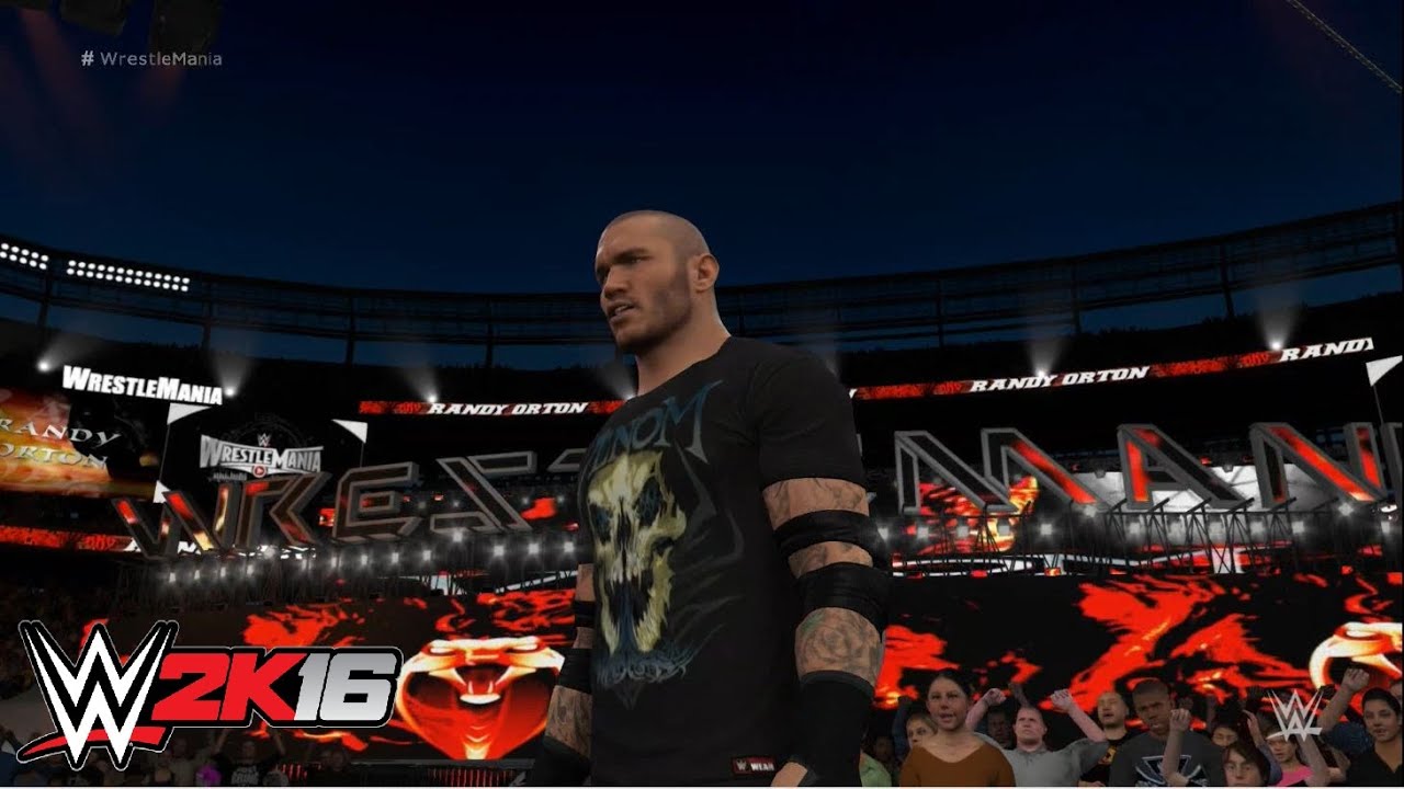 WWE 2k16 - Seth Rollins vs. Randy Orton: Wrestlemania 31 | PS4 Gameplay