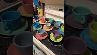 Fiestaware dream tea party set #fiestaware #homerlaughlin