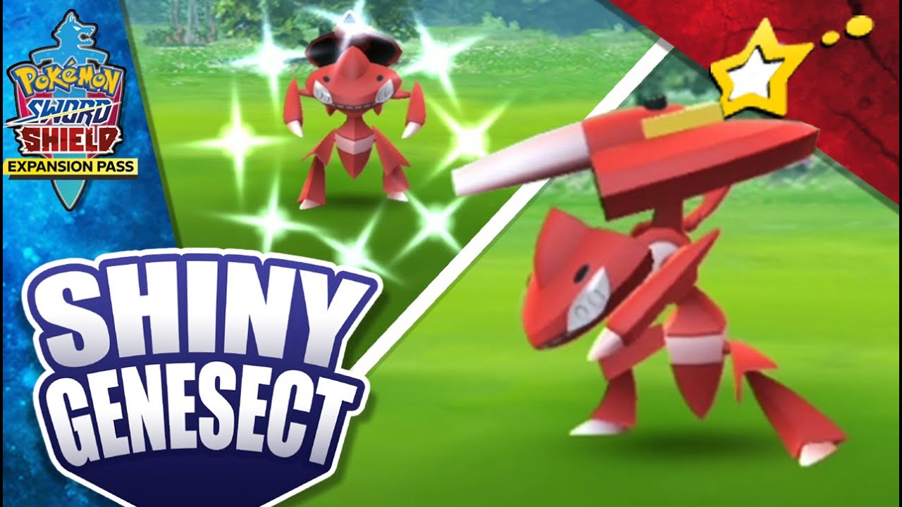 Pokemon shiny genesect 6