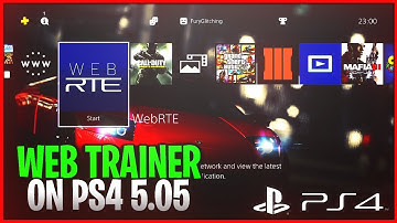 PS4 Web Trainer Tutorial * NO COMPUTER * ( PS4 JAILBREAK 5.05 )