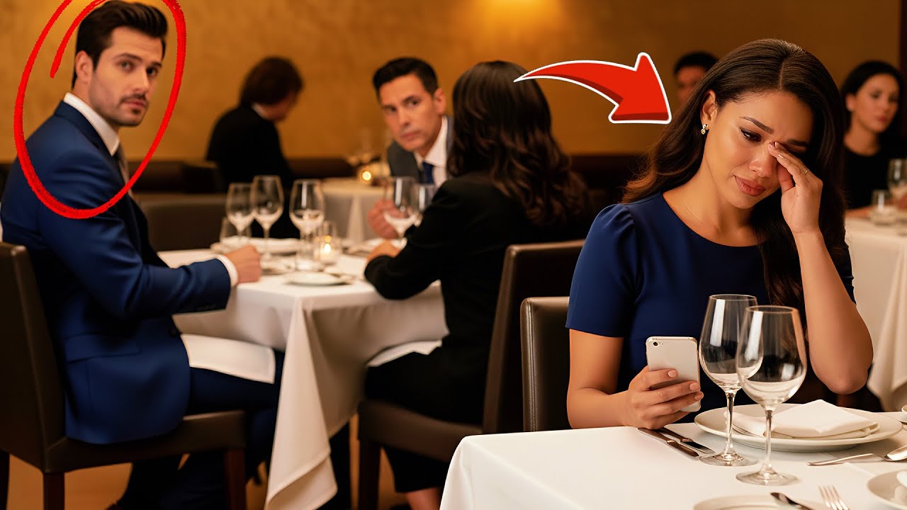 UN MILLONARIO VE A SU CRIADA HUMILLADA EN UNA CITA A CIEGAS CON SOLO $5 DÓLARES… Y SU VIDA CAMBIA