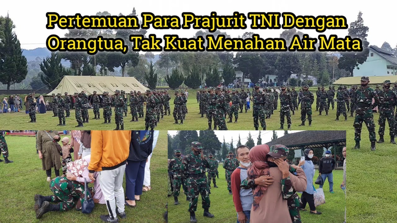 Tangis Haru Prajurit Saat Bertemu Keluarga || Dodik Rindam III Siliwangi