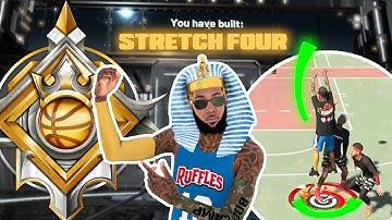 FIRST 99 OVERALL LEGEND STRETCH BIG in NBA2K20! *NEW* BEST STRETCH FOUR PLAYMAKER BUILD is a DEMIGOD