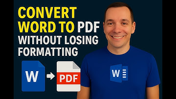 Stop Losing Formatting! Convert Word to PDF the Right Way