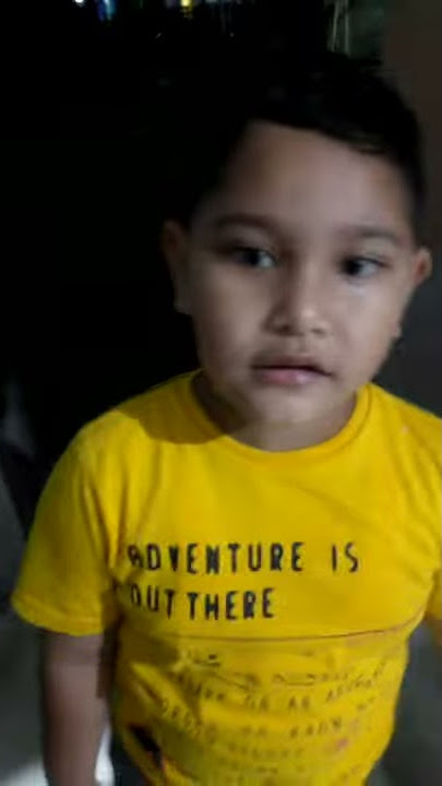 Raka Rania # Bulan Purnama... Seperti Reporter TV cilik ya teman-teman... Natural, spontanitas
