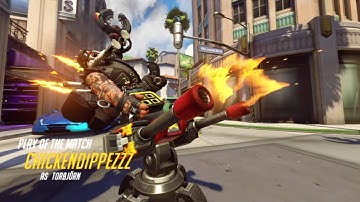 EPIC Torbjorn Play of the Game PotG NO TURRET, PURE SKILL PotM GG