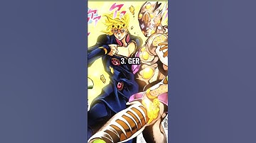 Top 7 Strongest Stands in jjba #anime #edit #music #shorts #jjba