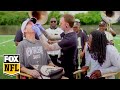 Alvin Kamara and Cooper Manning get matching nose rings | MANNING HOUR | FOX NFL