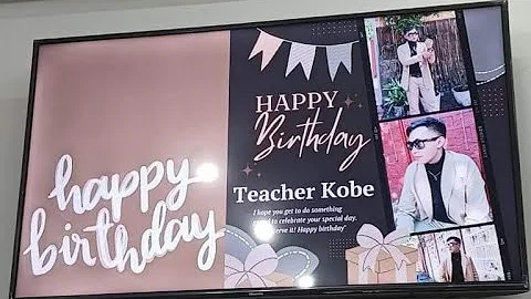 Teacher Kobe's Birthday  ||Sunday School Ministry - DayDayNews