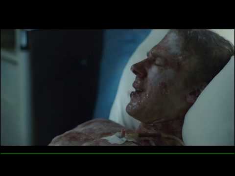 Still: Lyudmilla visits Vasily in hospital — Chernobyl
