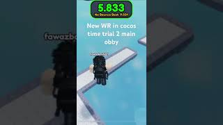 #cocostimetrial2 wr in cocos time trial 2 main obby