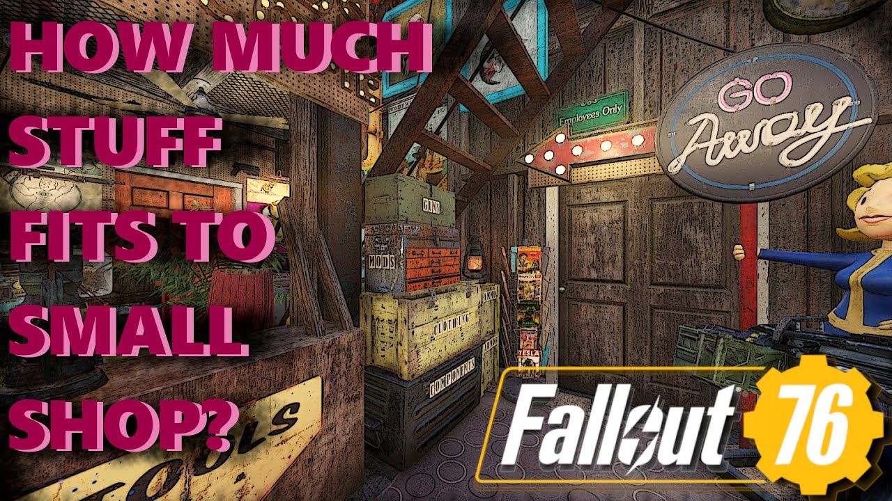Fallout 76 advanced C.A.M.P. build showcase - Budget to MAX music video