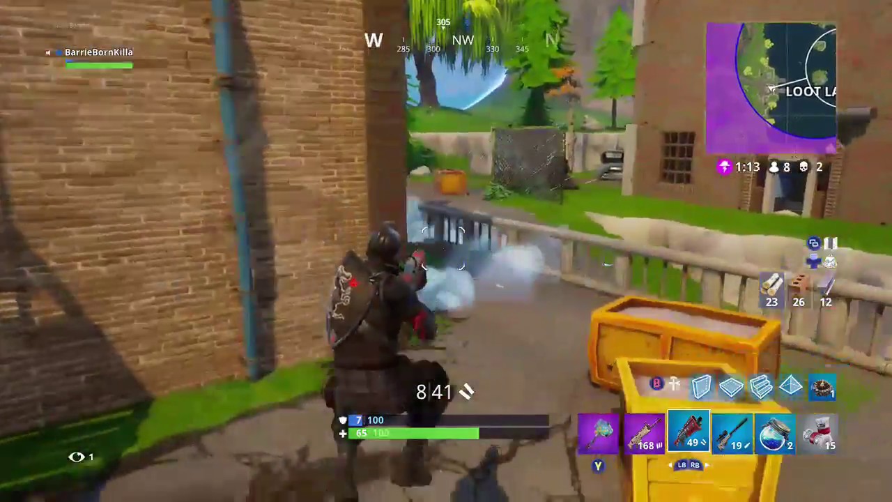 Fortnite Battle: Royale - Crazy Impulse grenade kill