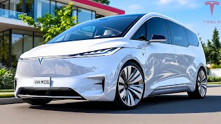 2025 Tesla Model Van Is Here - The Electric Minivan That Will Blow Your Mind