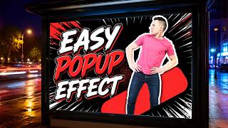 How to Create an Easy Popup Effect in Canva Pro is not required