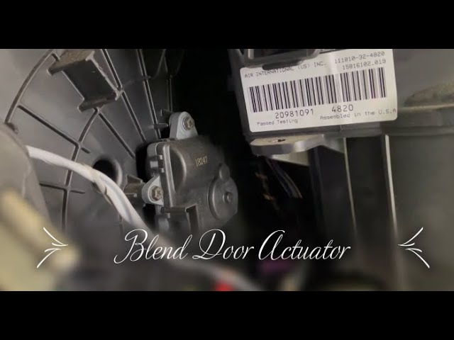 Dorman 604-185 HVAC Blend Door Actuator for Specific Chevrolet / GMC