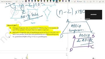 Quadrilateral Class 9 theorm 8.1,8.2,8.3,8.4,8.5,8.5,8.6,8.7 ncert concept