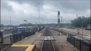 Metra BNSF Cab Car Ride on Train #1264 From Aurora to Chicago!