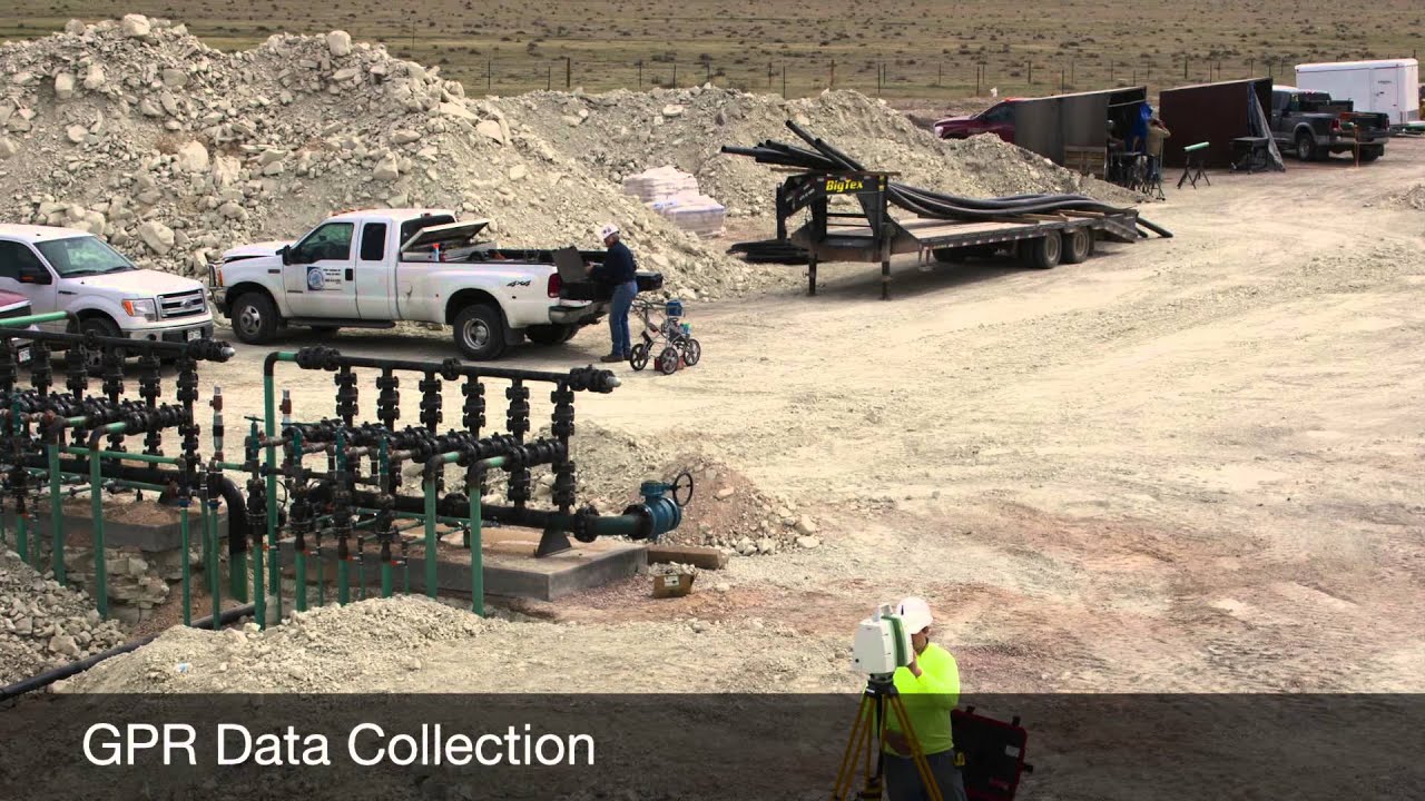 3D Data Capture of Oil Pad