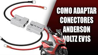 TROCANDO CONECTORES ANDERSON NA VOLTZ EV1 SPORT! - (CONECTORES ANDERSON SB50)