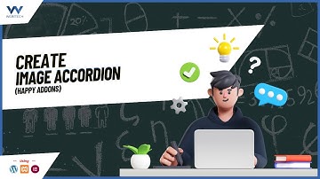 How to add Image Accordion in WordPress Website Using Elementor(Happy Addons) - WordPress Tutorials
