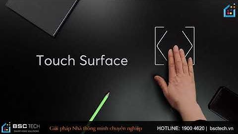 LOXONE Touch Surface Công tắc cảm ứng khảm trên mặt đá | BSC TECH Smart Home Solutions
