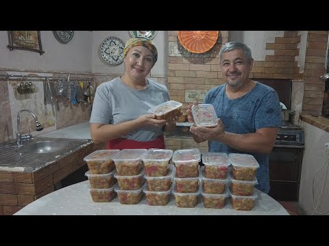 ХОРОВАЦ 🍆🍅🌶на ЗИМУ! 🔥АРОМАТНЫЙ, 😋ВКУСНЫЙ и УДОБНЫЙ для ХРАНЕНИЯ!