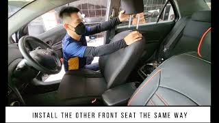 ZEN CAR SEAT COVER INSTALLATION TUTORIAL