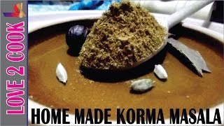 Exact Quantity Korma Masala Powder-Homemade Masala-Indian Spices Urdu Hindi Eid Ul Azha 2018