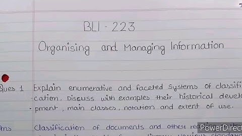 BLI 223 solved Assignment 2020-21| BLI 223 ignou handwritten assignment 2021| IGNOU june 20-jan 2021