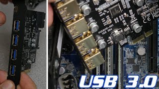 ADD A USB 3.0 CARD TO YOUR COMPUTER | IT'S EASY! (PCIE CARD)