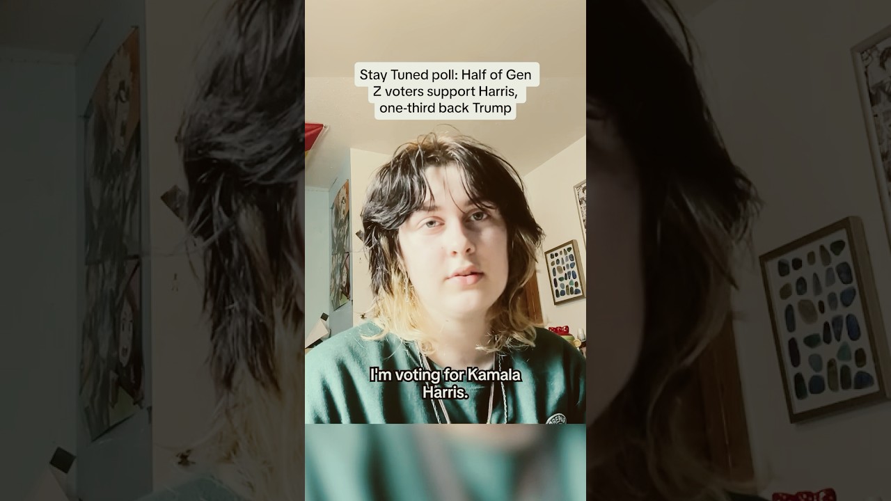 Stay Tuned poll: Half of Gen Z voters support Harris, one-third back Trump