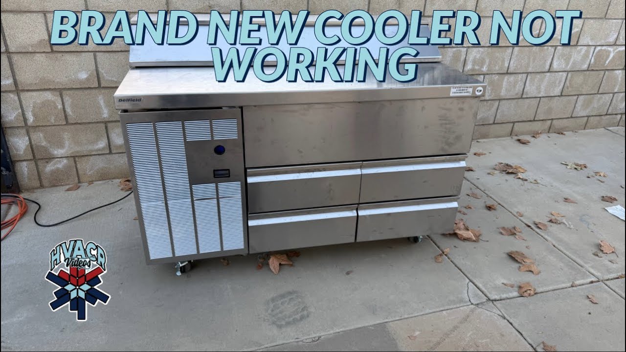 BRAND NEW COOLER NOT WORKING