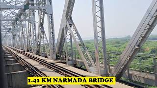 WAP7 Gujarat Speed Skips, Overtake Saurashtra, Narmada-Tapi Bridges | Gandhidham TEN Humsafar