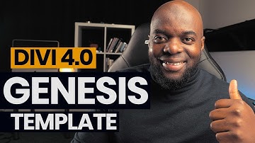 Divi Template - How to use the Genesis Template