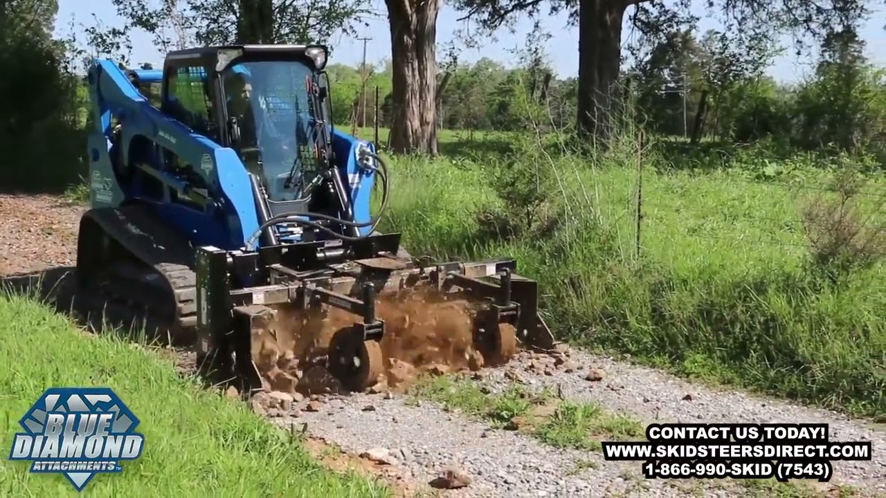 Blue Diamond Power Rake Power Rake Extreme Duty by Blue Diamond - YouTube