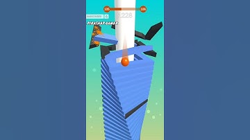 Stack ball game | level 105 | android & ios #shorts