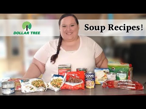Video Dollar Tree Soups! | Happy Fall! | Grocery Budget... - youtube