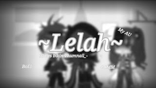 ~Lelah~ //Gacha Nox//Sad Story??//My AU//Males Bikin Thumbnail›:(