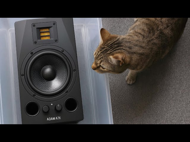 Opening an Adam Audio A7X Studio Monitor - YouTube