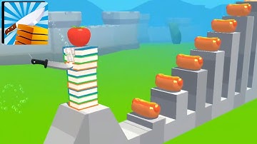 Slice It All! ASMR slicing game Very satisfying and relaxing Gameplay Walkthrough MAXFJK54