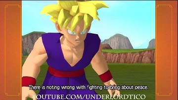 DBZ Budokai 1 HD - Story Part 22, Gohan Explodes