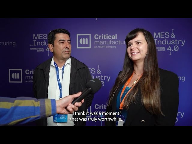 Testimonial by Giuliana Binoto & Marcelo Carvalho at MES & Industry 4.0 Summit 2025