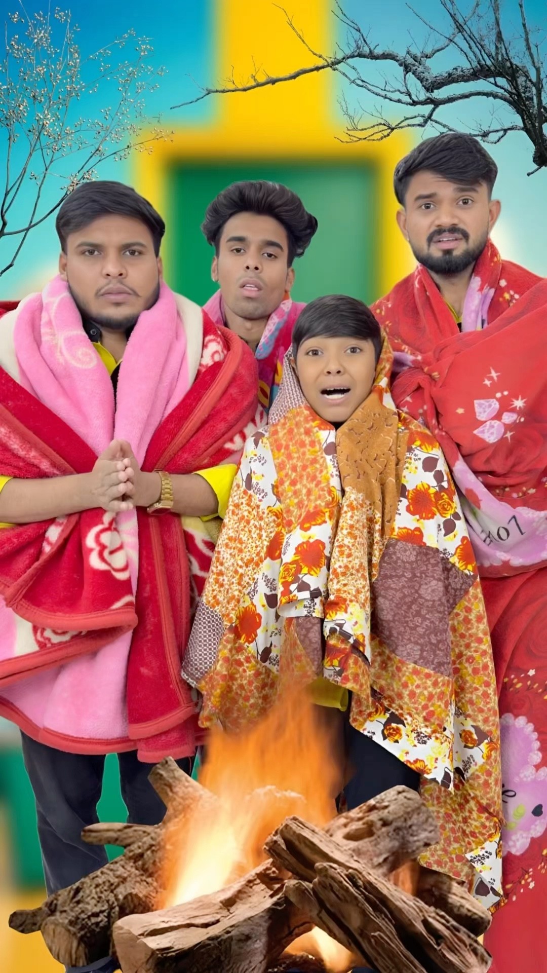 ठंड में Exam?? #comedy #jagga #funny #aaganwadikebacche #trending #dhonisir #shorts #viralvideo