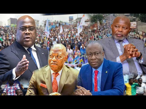 GREVISSE TEKILAZAYA FÉLIX TSHISEKEDI CONVOQUE MBATA KABUYA ET KAMERHE EN COLÈRE APRÈS MARCHE 