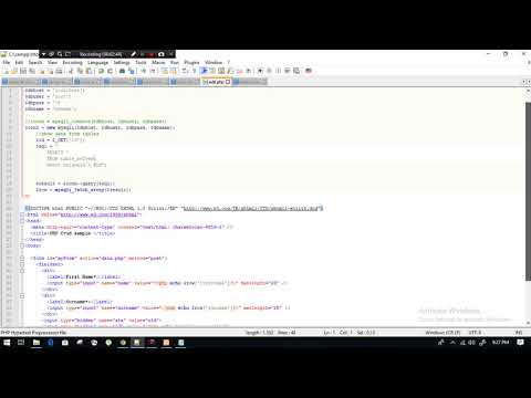 Simple CRUD PHP With MYSQL