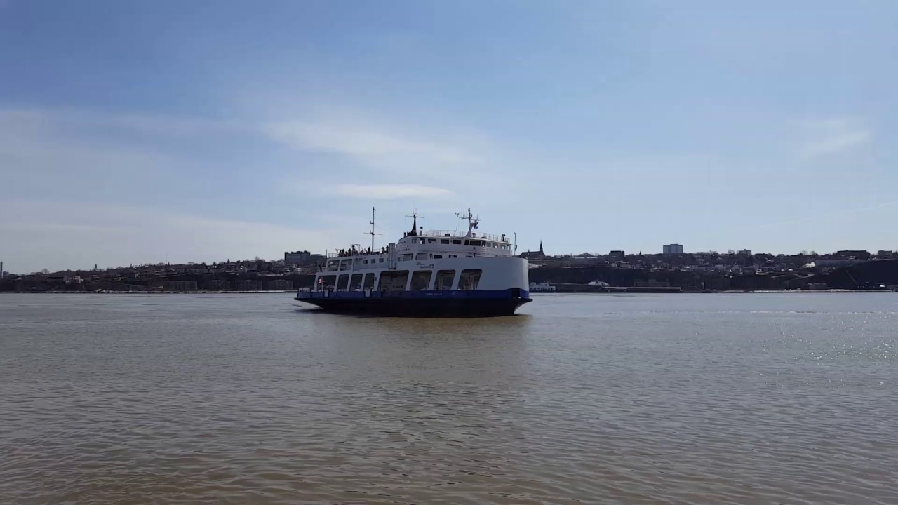 Ferry docking Quebec City