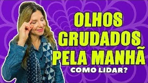 O que pode ser olho Remelando?