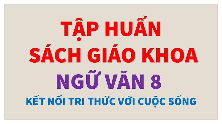 Giải sách giáo khoa ngữ văn lớp 8