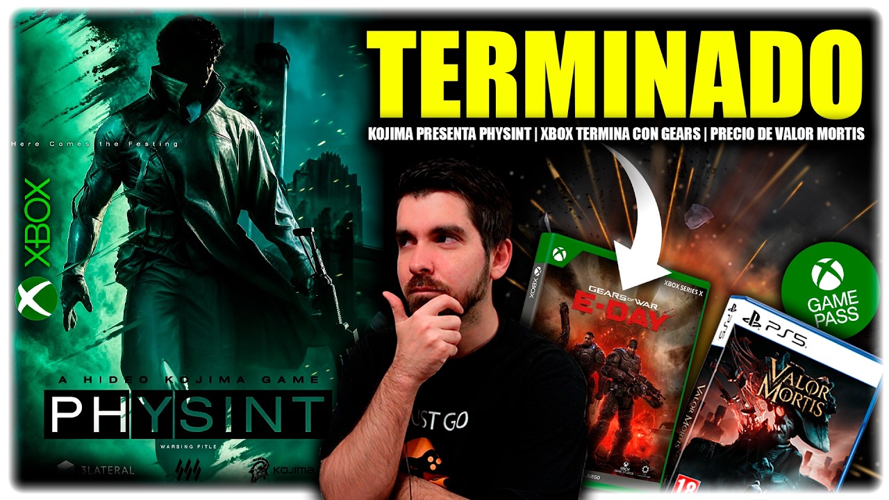 🎮 SE ACABÓ GEARS E-Day para Xbox | KOJIMA presenta Physint | "REGALAN" Valor Mortis | PS5 - Semons